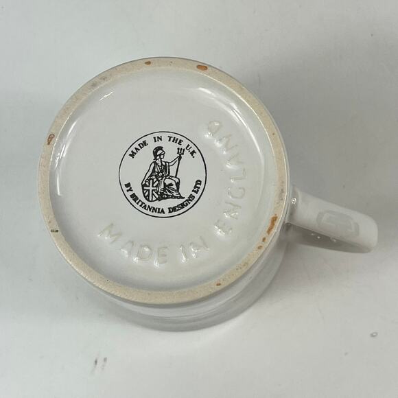 St. Kitts Coffee Tea Mug Cup Travel Souvenir Caribbean Sea Made in England Map - Picture 6 of 9